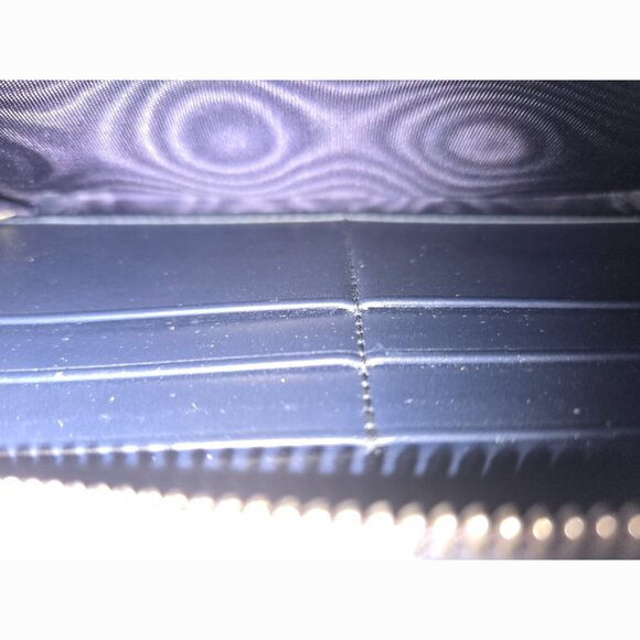 EUC Authentic Gucci Zippy Wallet - RARE Navy Blue - Picture 8 of 11